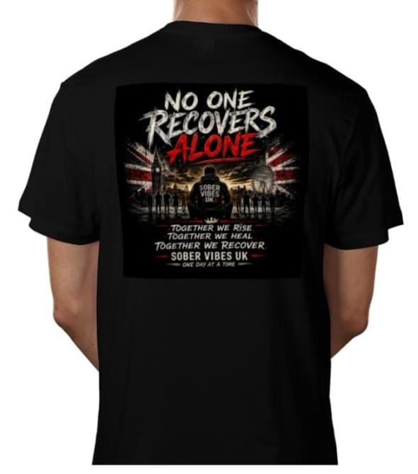 No one recovers alone GB tshirt