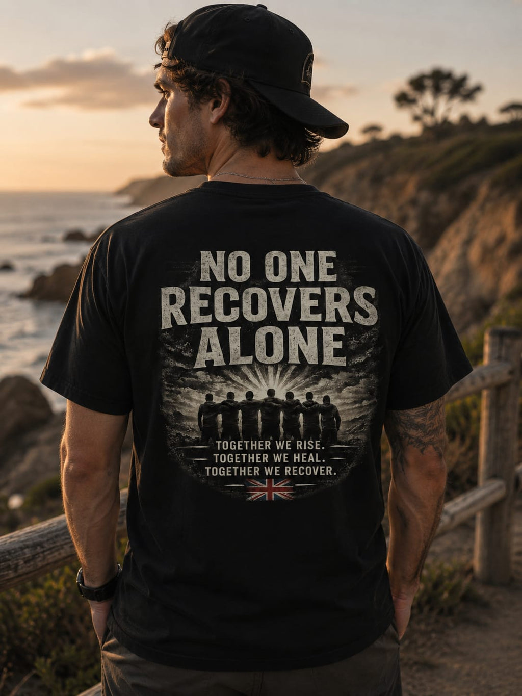 No one recovers alone print